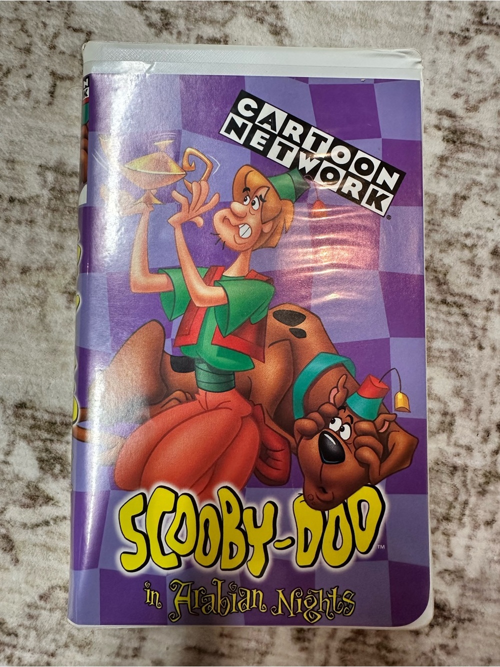 Cartoon Network Scooby-Doo Arabian Nights 1999 Vintage VHS Clamshell